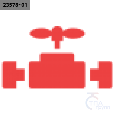 Кран шаровой Zetkama 565A-025-C09 Ду25 Ру16 фланцевый, корпус чугун, уплотнение PTFE, рукоятка рычаг